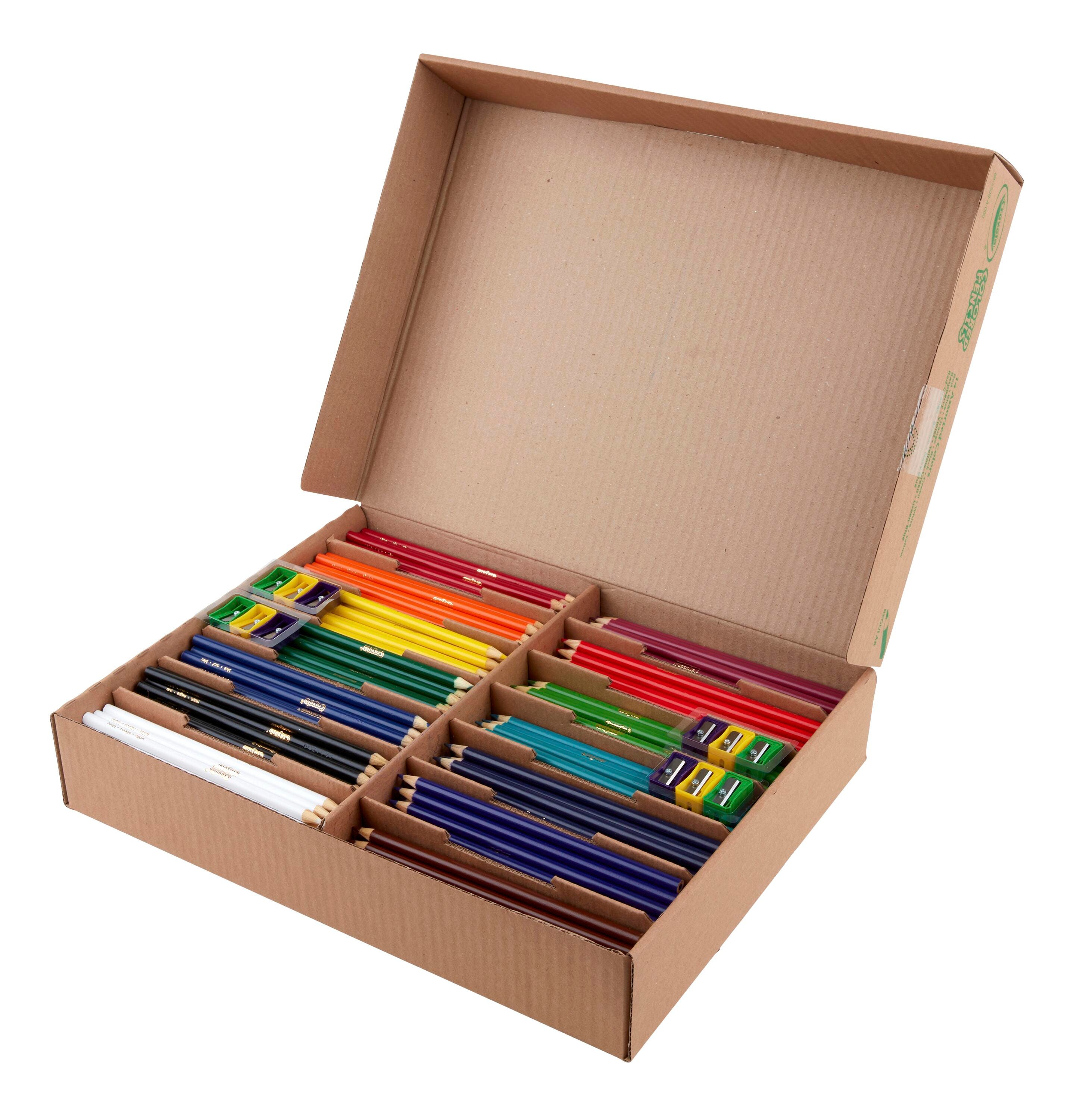 Crayola Colored Pencil Classpack, 14-Assorted Colors, Set of 462